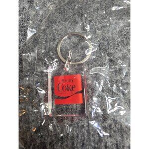 Vintage Coca-Cola Acrylic Keychain